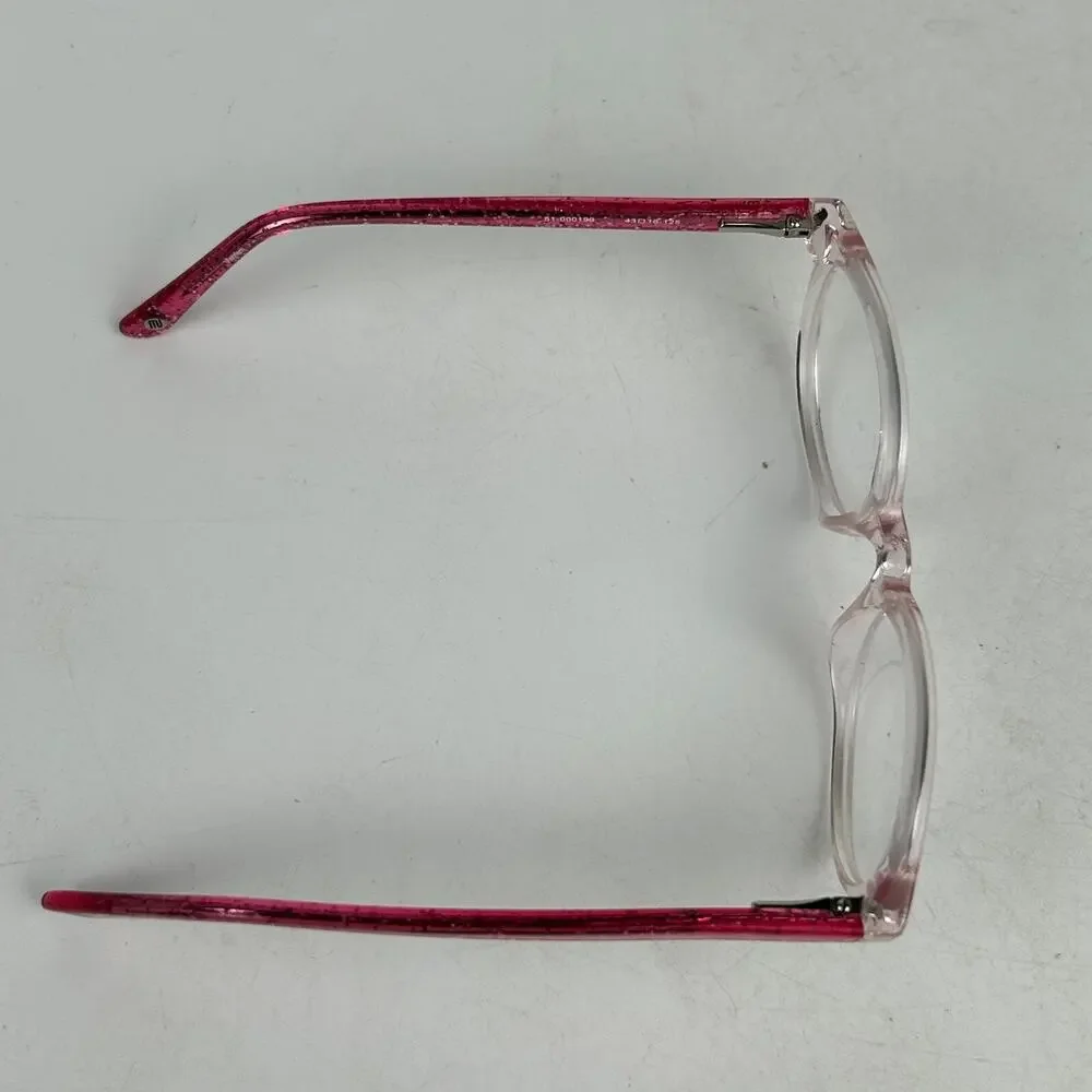 MUSE 51-000199 Eyeglasses Unisex Kids Pink Head Made Frame 43-16-125 mm‎